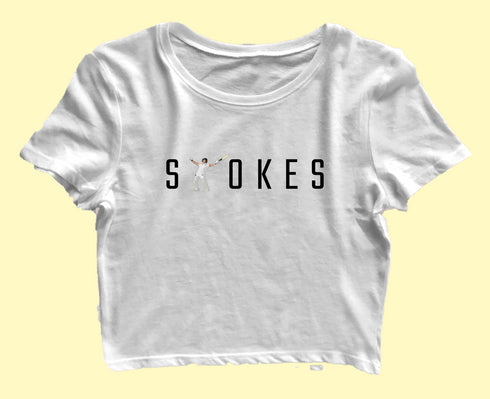 Quirkipedia Stokes Cricket     Womens Crop Tops
